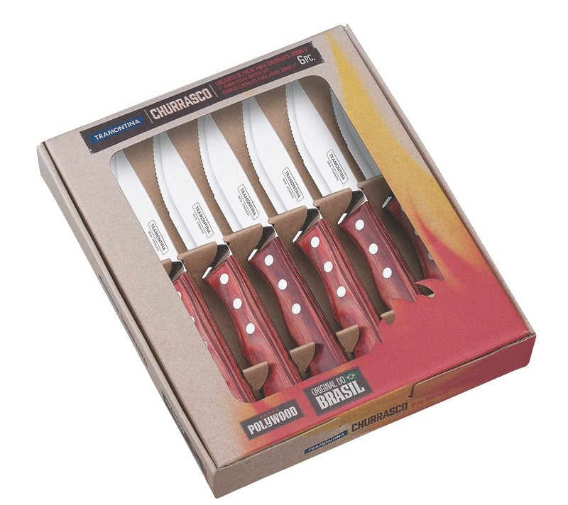 JUMBO Steakmesser-Set 6-teilig