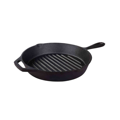 BLACK Gusseisen Grillpfanne