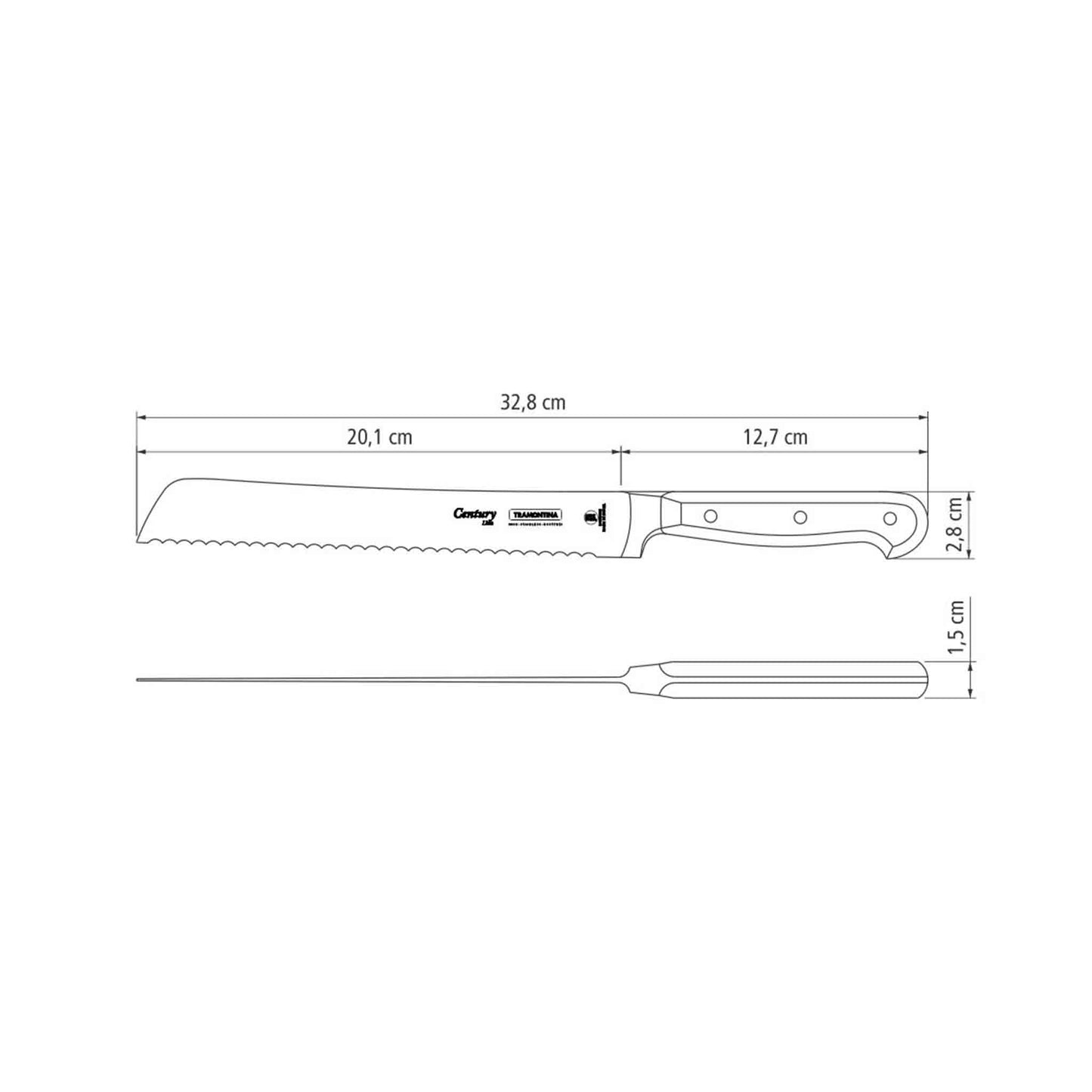 CENTURY Brotmesser - 20 cm