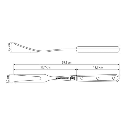 CENTURY Tranchiergabel 18 cm