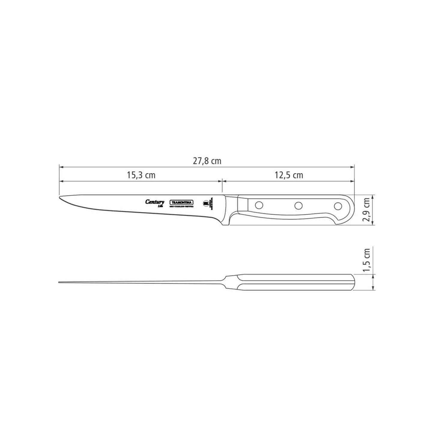 CENTURY Zubereitungsmesser 15 cm