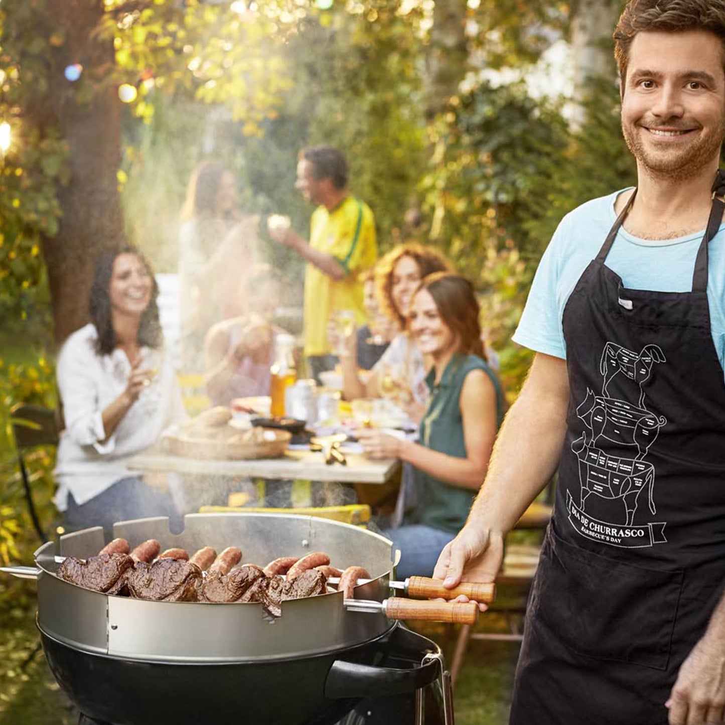 CHURRASCO Spieß und Tranchier-Set