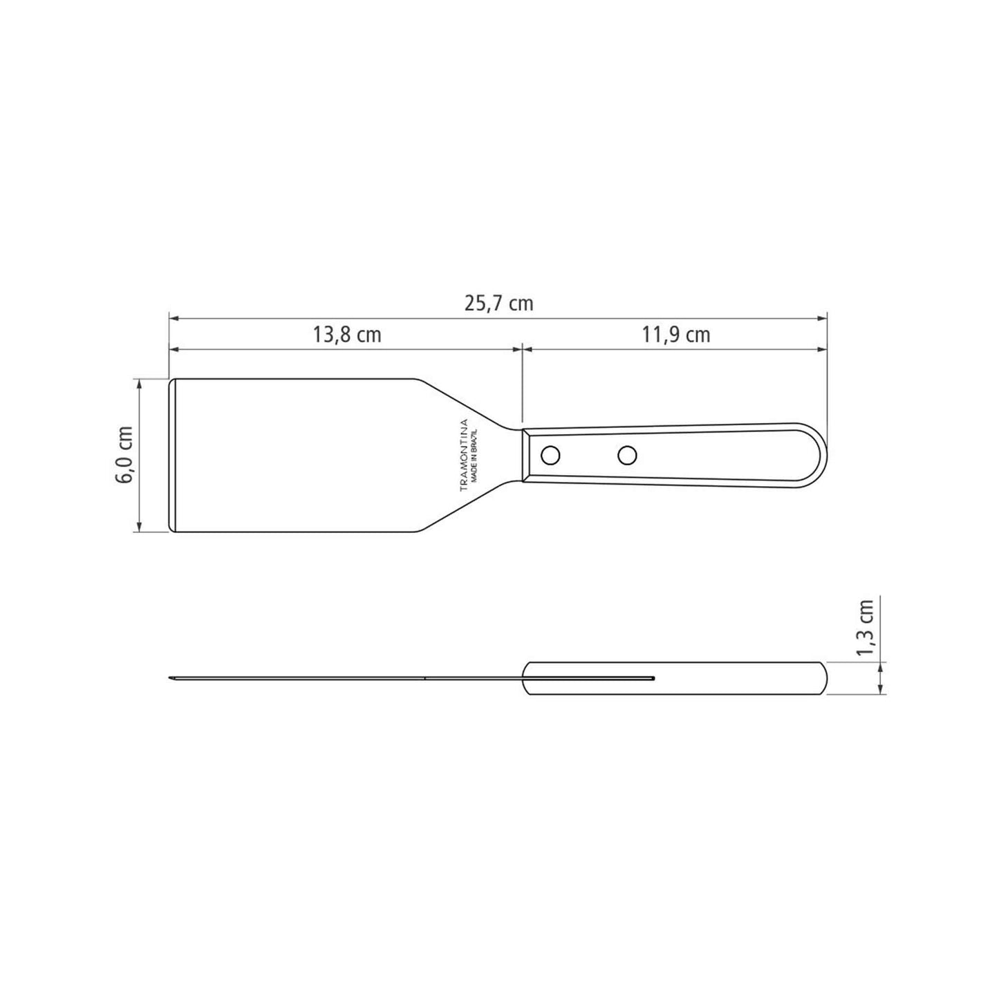 LANDHAUS Grillspachtel 25 cm