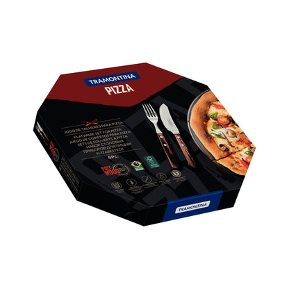 PIZZA Besteck-Set 8-teilig