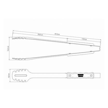 EXTREME Fleischzange 47 cm