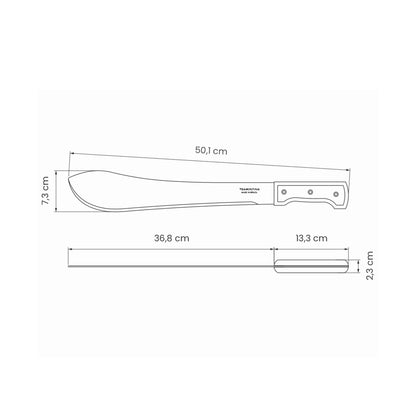 Machete Holzgriff 36 cm