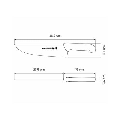 PROFISSIONAL Blockmesser 23 cm