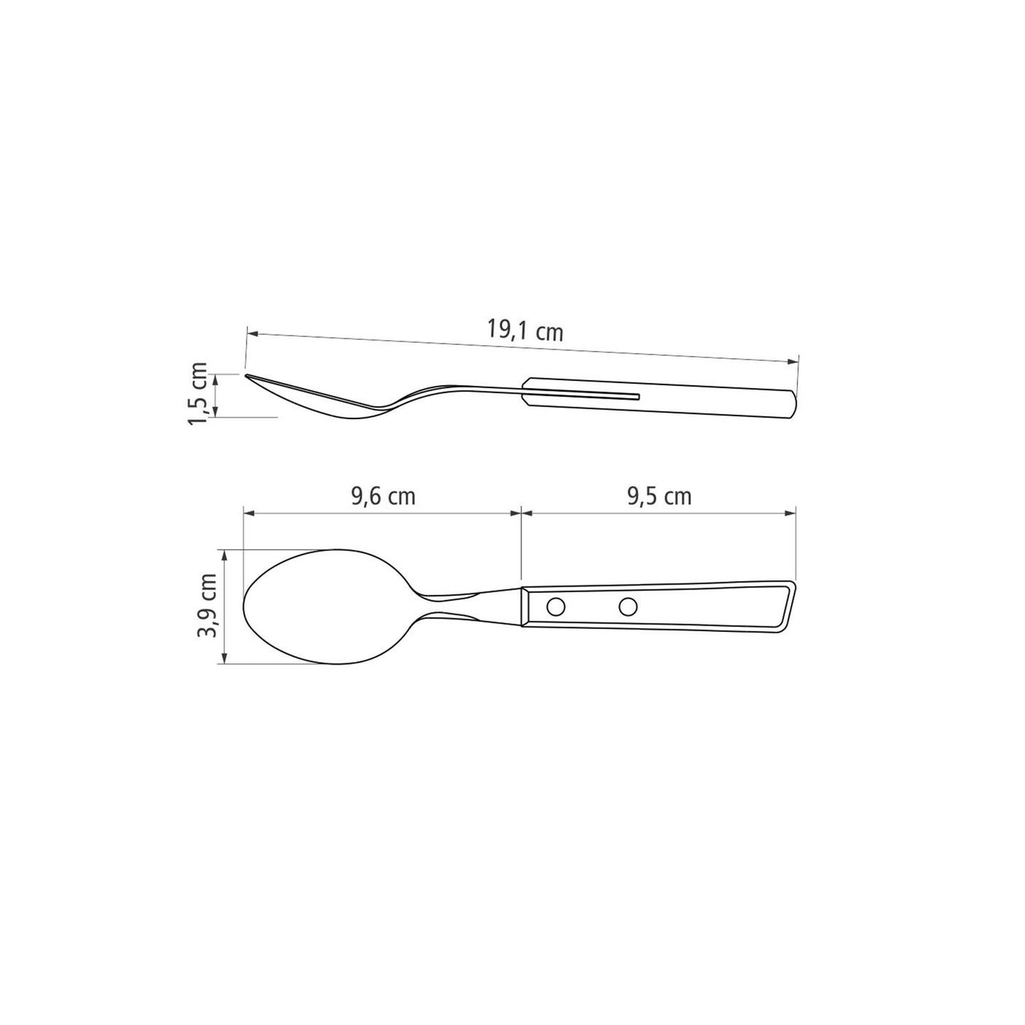 TRADICIONAL Tafellöffel-Set 3-teilig